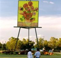 Van Gogh Sunflower Painting - Accommodation Burleigh
