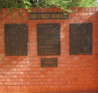 John OBrien Commemorative Wall - Accommodation Burleigh