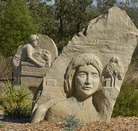 Heritage Sculptures at Pensioners Hill Lookout - Accommodation Burleigh