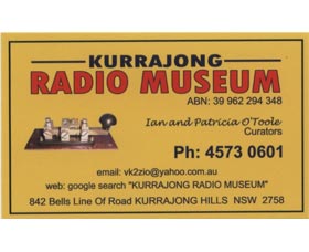 Kurrajong Radio Museum - Accommodation Burleigh 3