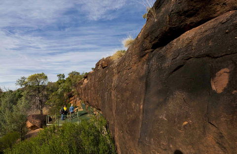 Mulgowan (Yappa) Aboriginal Art Site Walking Track - Accommodation Burleigh 0