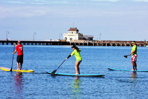 Private Stand-Up Paddle Board Lesson At St Kilda - Accommodation Burleigh 0