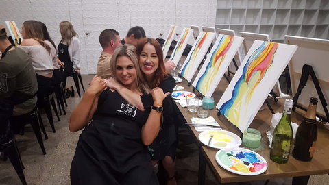 Paint And Sip Experience - Accommodation Burleigh 0