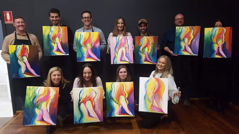 Paint And Sip Experience - Accommodation Burleigh 1