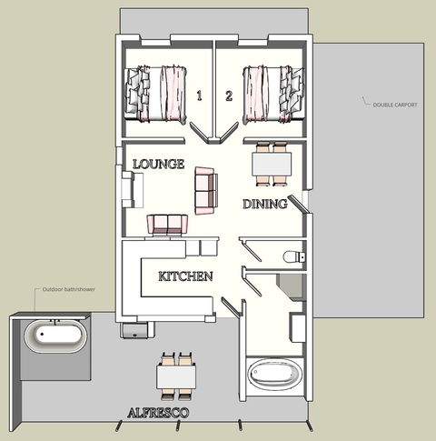 Jasmine's Cottage - Accommodation Burleigh 3