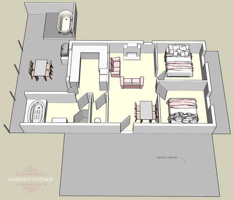 Jasmine's Cottage - Accommodation Burleigh 4