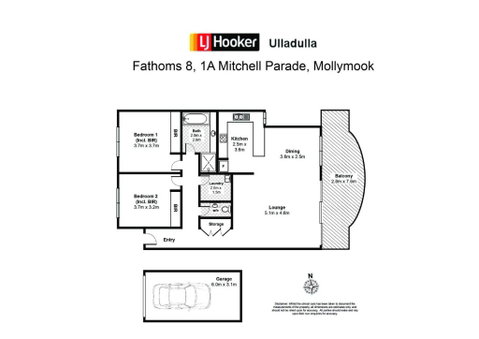 Fathoms 8 Mollymook - Accommodation Burleigh 6