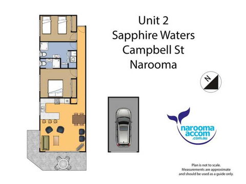 Sapphire Waters Unit 2 - Accommodation Burleigh 1