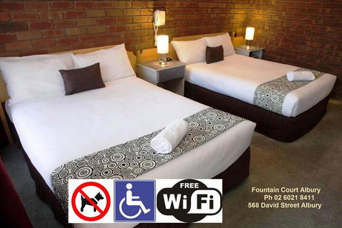Fountain Court Motor Inn Albury - Accommodation Burleigh 7