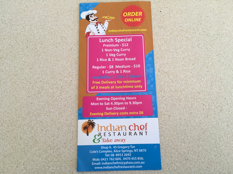 Indian Chef Restaurant & Take Away - Accommodation Burleigh 0