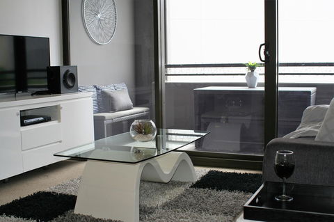 Modern Executive Apt@Barton*1BR*WiFi*Gym*Secure Parking*Canberra - Accommodation Burleigh 8