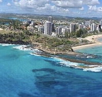 RAINBOW BAY 3 bed Ocean Views  SPA on Roof Terrace - Accommodation Burleigh