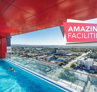 Sky High on Grote - Pool - Gym - Cinema - Fireworks NYE - Accommodation Burleigh