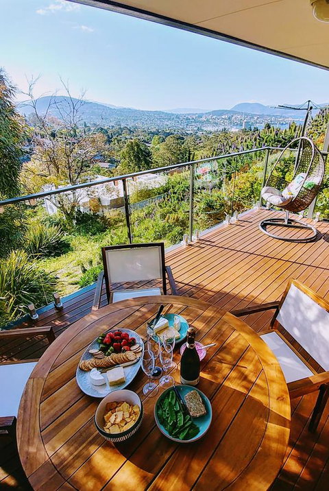 The View 2 Bed Unit With Stunning Hobart Outlook - Accommodation Burleigh 21