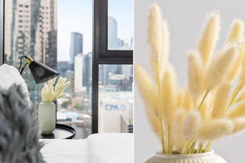 A Cozy 2BR Apt With Yarra Views FREE Parking - Accommodation Burleigh 1