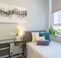 1 Private King Single Bed With En-Suite Bathroom In Sydney CBD Near Train UTS DarlingHarICCC hinatown - SHAREHOUSE - Accommodation Burleigh