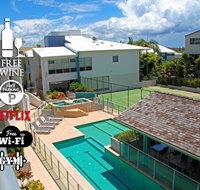 1BR Coolum Beach  Roof Terrace Spa Tennis Pool - Accommodation Burleigh