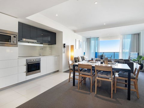 2 Bedroom Ocean View 27 Floors Above H-Residences - Accommodation Burleigh 1