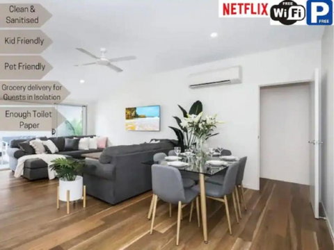 Park Avenue Terrace 1 Just 4km CBD - Accommodation Burleigh 1