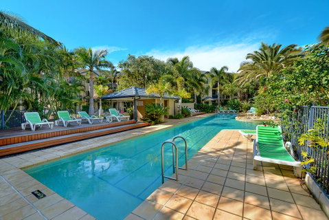 BlueSkyApts@Turtle Beach Resort Ground Floor Near Water Park & Pools - Accommodation Burleigh 1