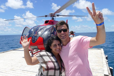Full Day Reef Cruise Including 10 Minute Heli Scenic Flight: Get High Package - Accommodation Burleigh 0