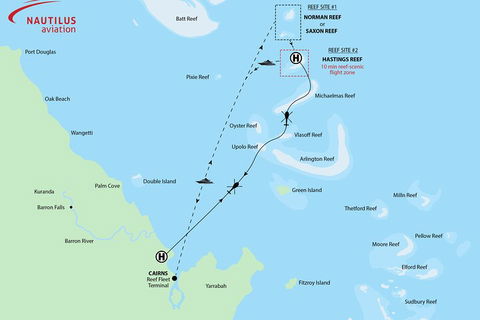 Great Barrier Reef Scenic Helicopter Tour And Cruise From Cairns - Accommodation Burleigh 4
