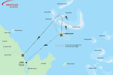 Fly To Green Island - Cruise Return - Accommodation Burleigh 0