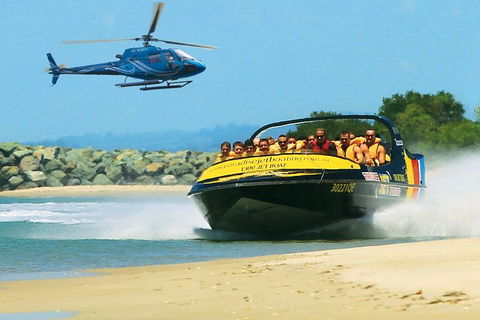 Jet-Boat Ride And Helicopter Flight From The Gold Coast - Accommodation Burleigh 3