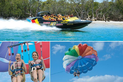 Gold Coast Jetboat And Parasail Combo - For 2 People - Accommodation Burleigh 1