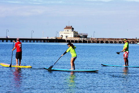 Private Stand-Up Paddle Board Lesson At St Kilda - Accommodation Burleigh 1