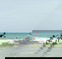 Private Beginners Surf Lessons Noosa World Surf Reserve - Accommodation Burleigh