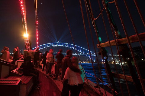Vivid Tall Ships Dinner Cruise On Sydney Harbour - Accommodation Burleigh 1