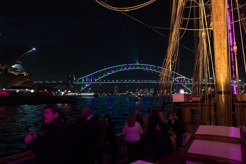 Vivid Tall Ships Dinner Cruise On Sydney Harbour - Accommodation Burleigh 3