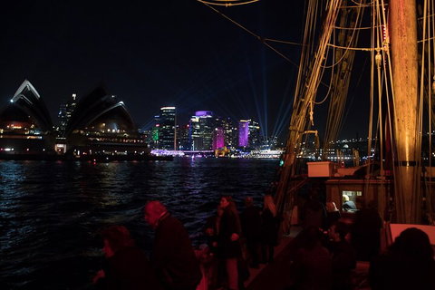 Vivid Tall Ships Dinner Cruise On Sydney Harbour - Accommodation Burleigh 4