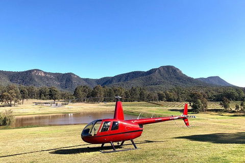 Private Helicopter Flight To Hunter Valley With A La Carte Lunch - For 2 - Accommodation Burleigh 2